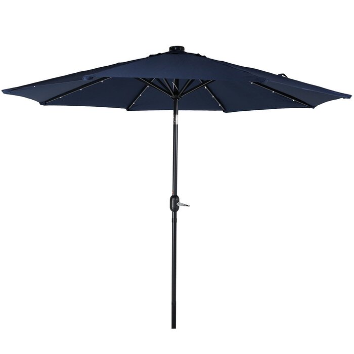 Zipcode Design Jericho 108 Lighted Market Umbrella amp Reviews 